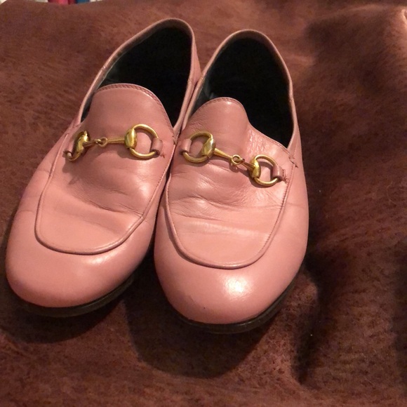 GUCCI Britton collapsible-heel leather loafer size 35 1/2 - Picture 8 of 16